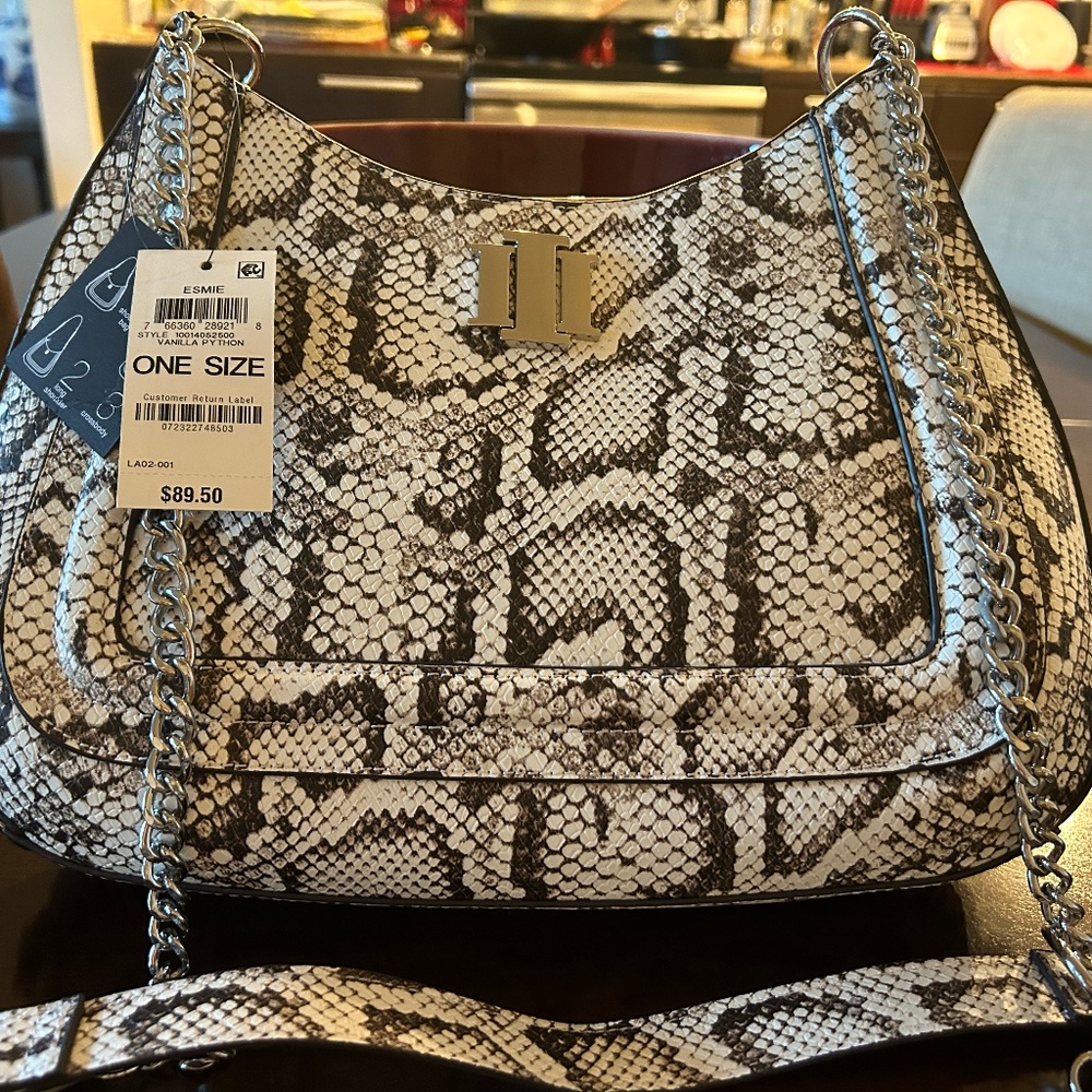 Esmie Vanilla Python Bag